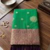 Devanshi Astita Silk Fabric With Traditional Contrast Elegant Border Saree For Woman & Pallu