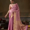 Buy Pink Kanjivaram Silk Saree