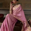 Buy Pink Kanjivaram Silk Saree