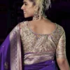 Kira Kavisha Viscose Silk Saree with 3D Woven Pallu Heavy