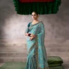 Woman’s Kira Kamala Silk Premium Party Wear Designer Saree