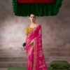 Woman's Kira Kamala Silk Premium Party Wear Designer Saree