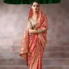 Woman’s Kira Kamala Silk Premium Party Wear Designer Saree