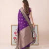 Devanshi Astita Silk Fabric With Traditional Contrast Elegant Border Saree For Woman
