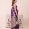 Devanshi Astita Silk Fabric With Traditional Contrast Elegant Border Saree For Woman