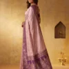 Woman's Wine Silk Saree With Blouse Piece