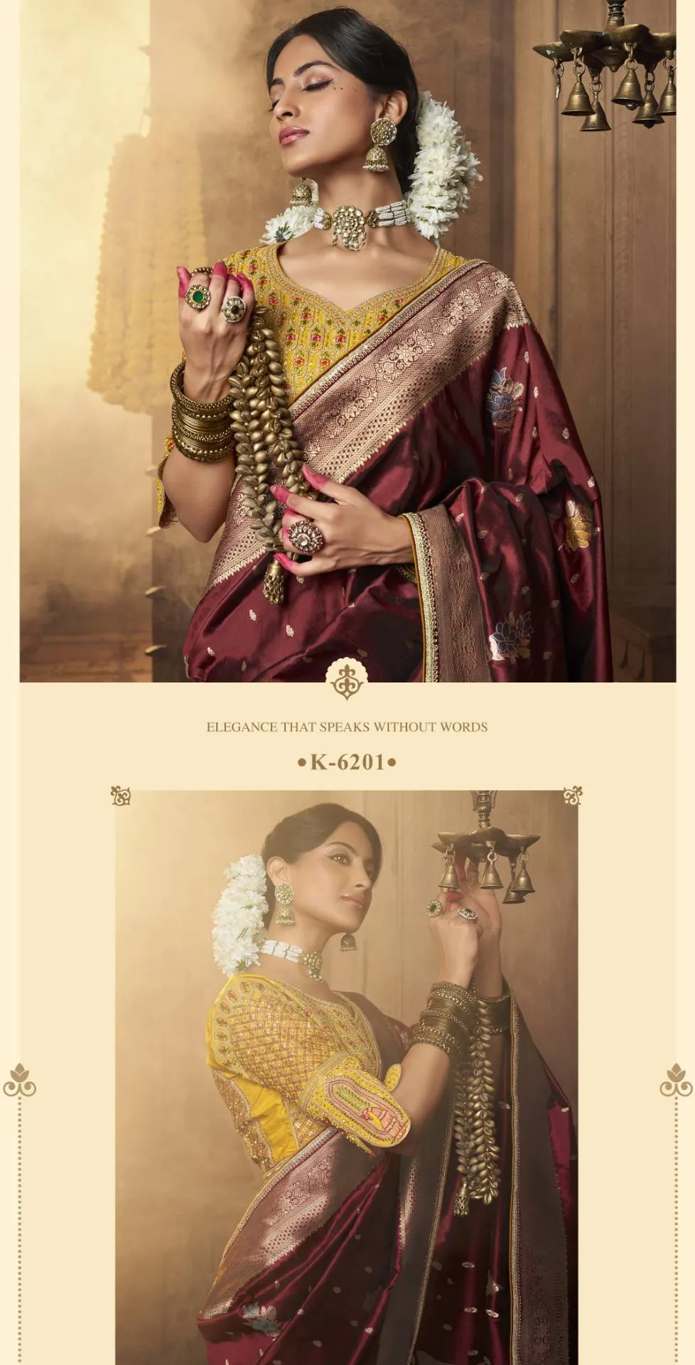 Kira Kiki Pure Silk Saree – Woman’s Designer Wedding Wear Saree with Embroidered Blouse