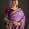 RANGBAGH MANORAMA PREMIUM VISCOSE ELEGANT ZARI BORDER SAREE