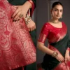RANGBAGH MANORAMA PREMIUM VISCOSE ELEGANT ZARI BORDER SAREE