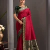 RANGBAGH MANORAMA PREMIUM VISCOSE ELEGANT ZARI BORDER SAREE