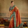 SETHNIC LIFESTYLE – PAITHANIKA Tissue Paithani Silk With Tissue Zari Woven Saree